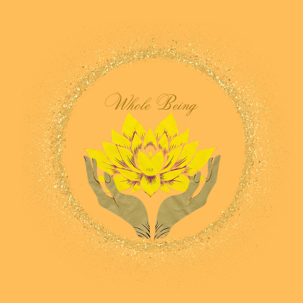 Whole Being Store logo with minimalist design.